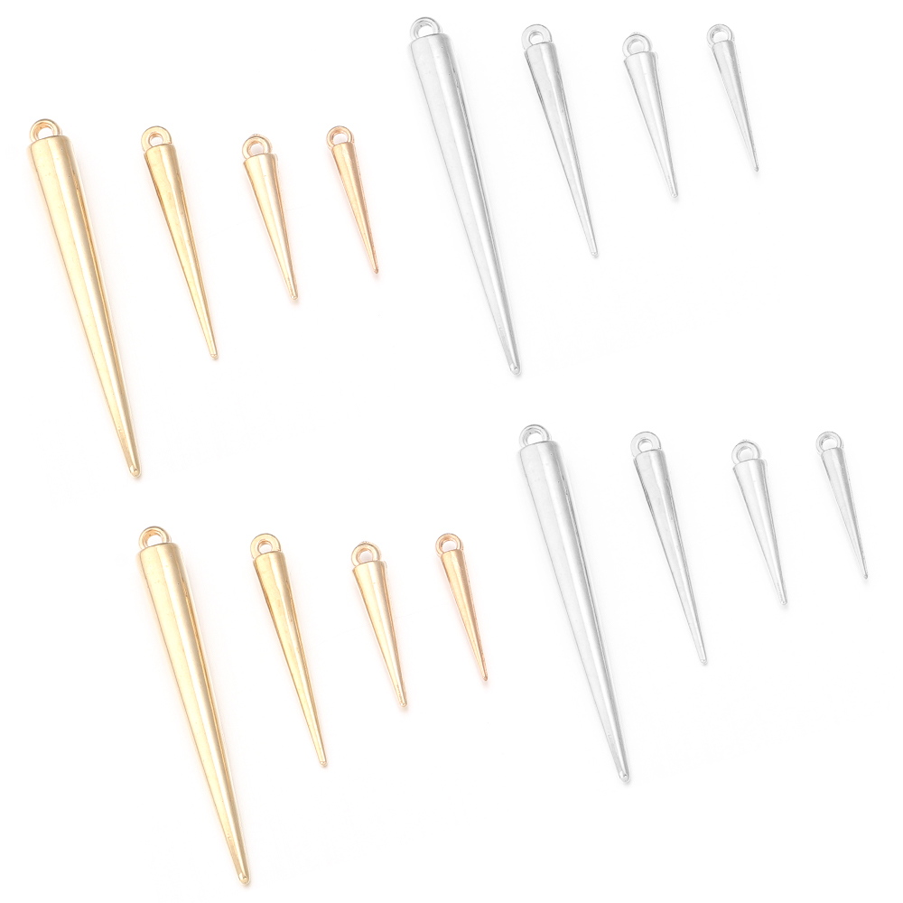 50-200pcs/lot CCB Plastic Cone - đánh giá và giá Jewelry Making Rivets