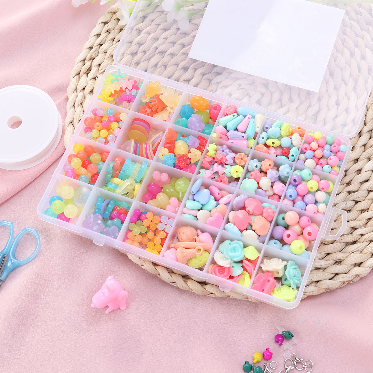 520Pcs Jewelry Beads Set Kids  - đánh giá và giá Jewelry Making Kit For Kids