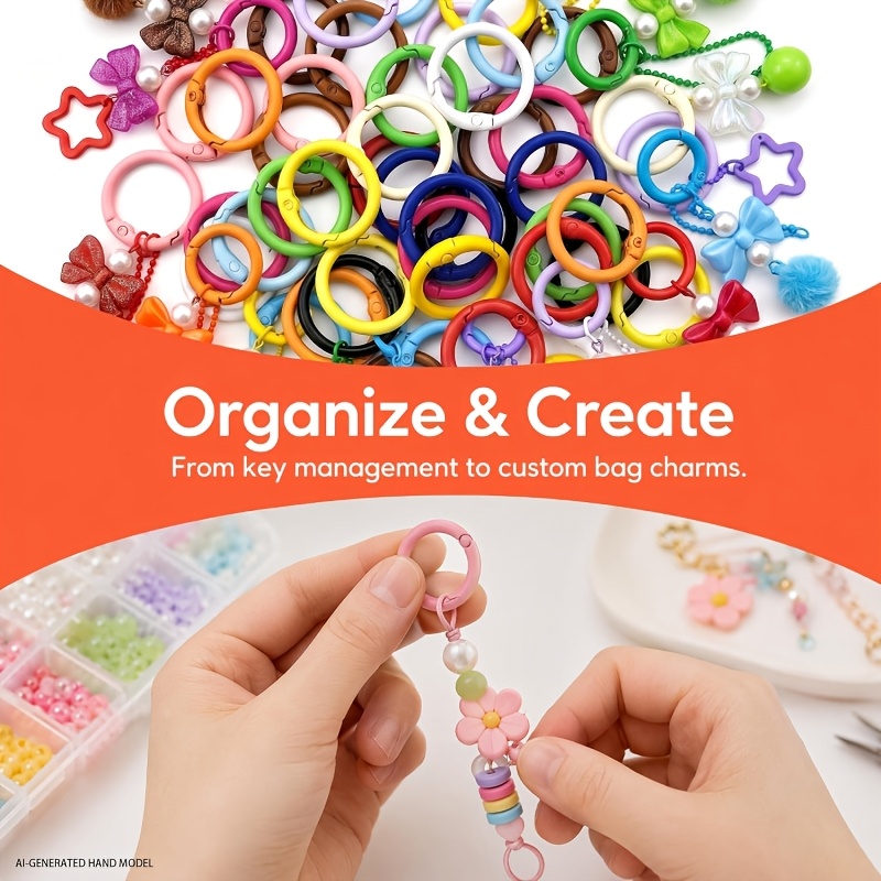 100pcs Colorful 25mm round Spr - đánh giá và giá Jewelry Making Hoops
