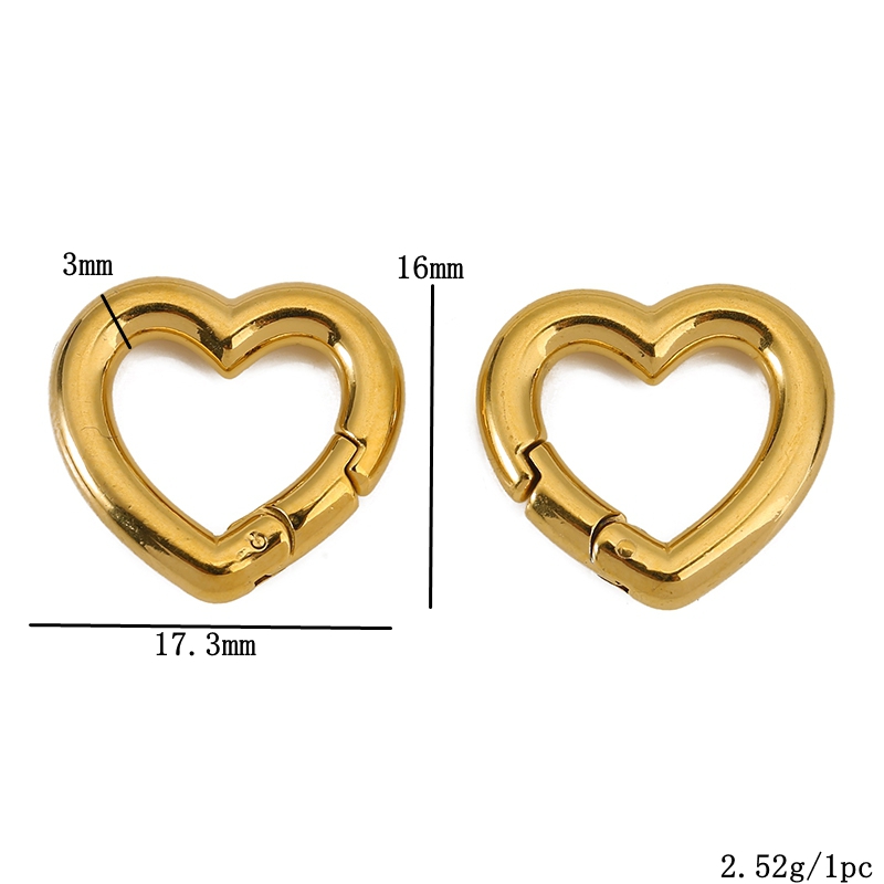 2pcs Stainless Steel Clasps He - đánh giá và giá Jewelry Making Hoops