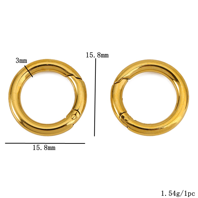 2pcs Stainless Steel Clasps He - đánh giá và giá Jewelry Making Hoops