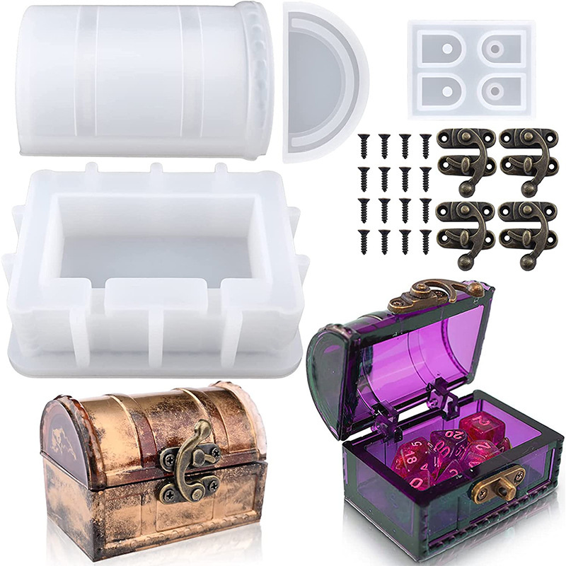 DIY Storage Box Silicone Mould - đánh giá và giá Jewelry Making Organizer