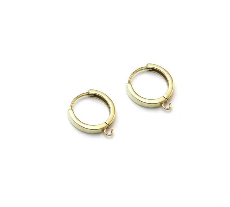 10pcs Brass Ear Hoops, Leverba - đánh giá và giá Jewelry Making Brass