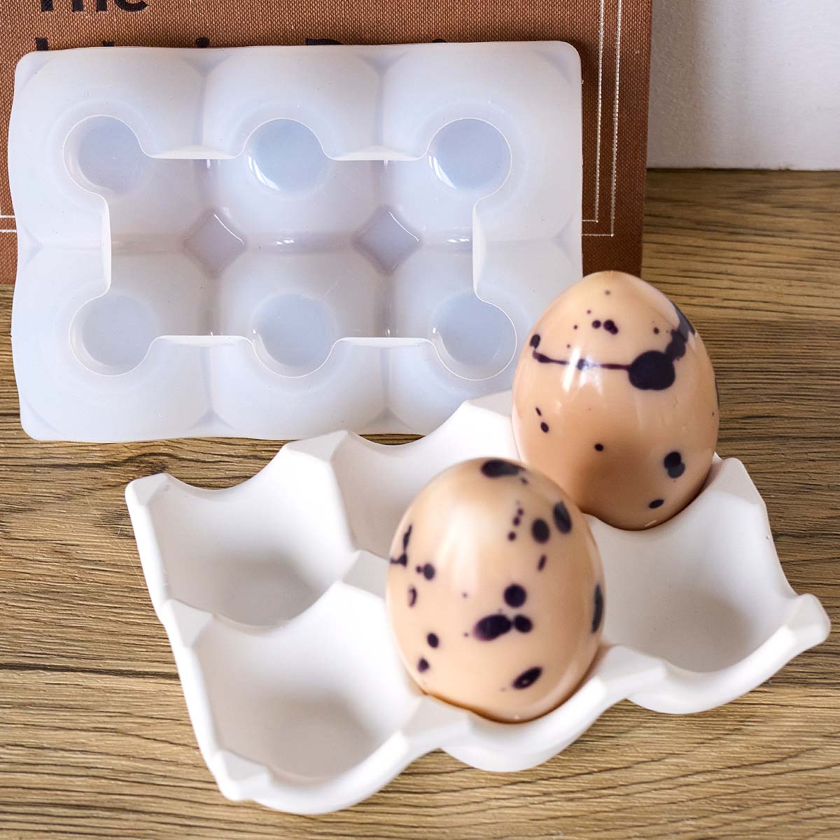 6-Compartment Egg Holder Silic - đánh giá và giá Jewelry Making Organizer