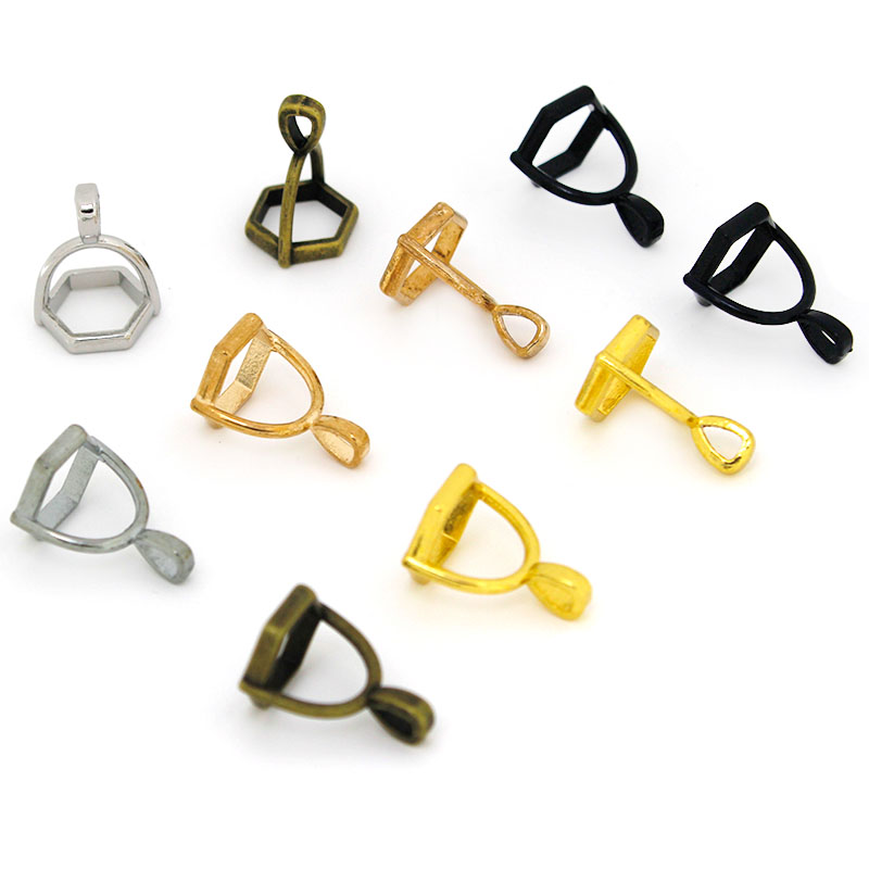 20Pcs Hexagonal Gemstone Cap N - đánh giá và giá Jewelry Making Materials