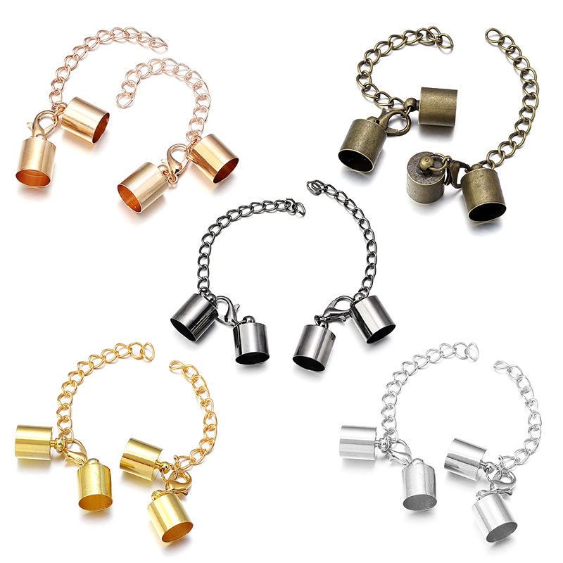 10Sets Leather Cord End Caps W - đánh giá và giá Jewelry Making Parts