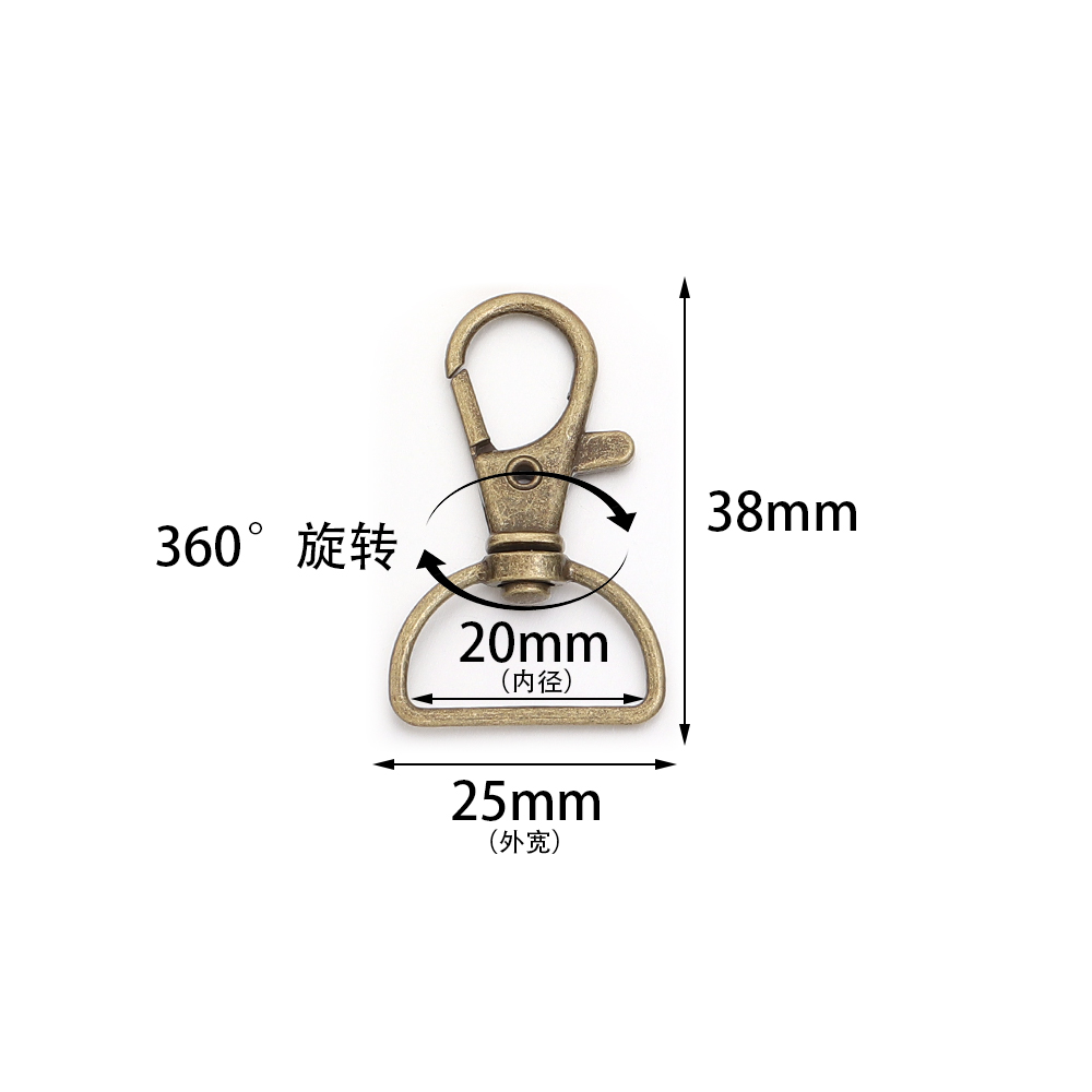 10pcs/lot Metal Swivel Clasps  - đánh giá và giá Jewelry Making Hoops
