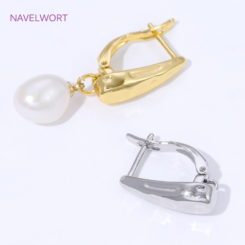 18K Gold Plated Smooth Earring - đánh giá và giá Jewelry Making Kits
