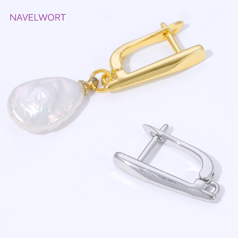 18K Gold Plated Smooth Earring - đánh giá và giá Jewelry Making Kits