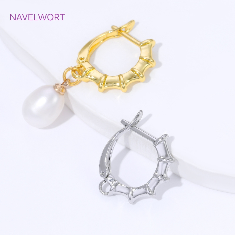 18K Gold Plated Smooth Earring - đánh giá và giá Jewelry Making Kits