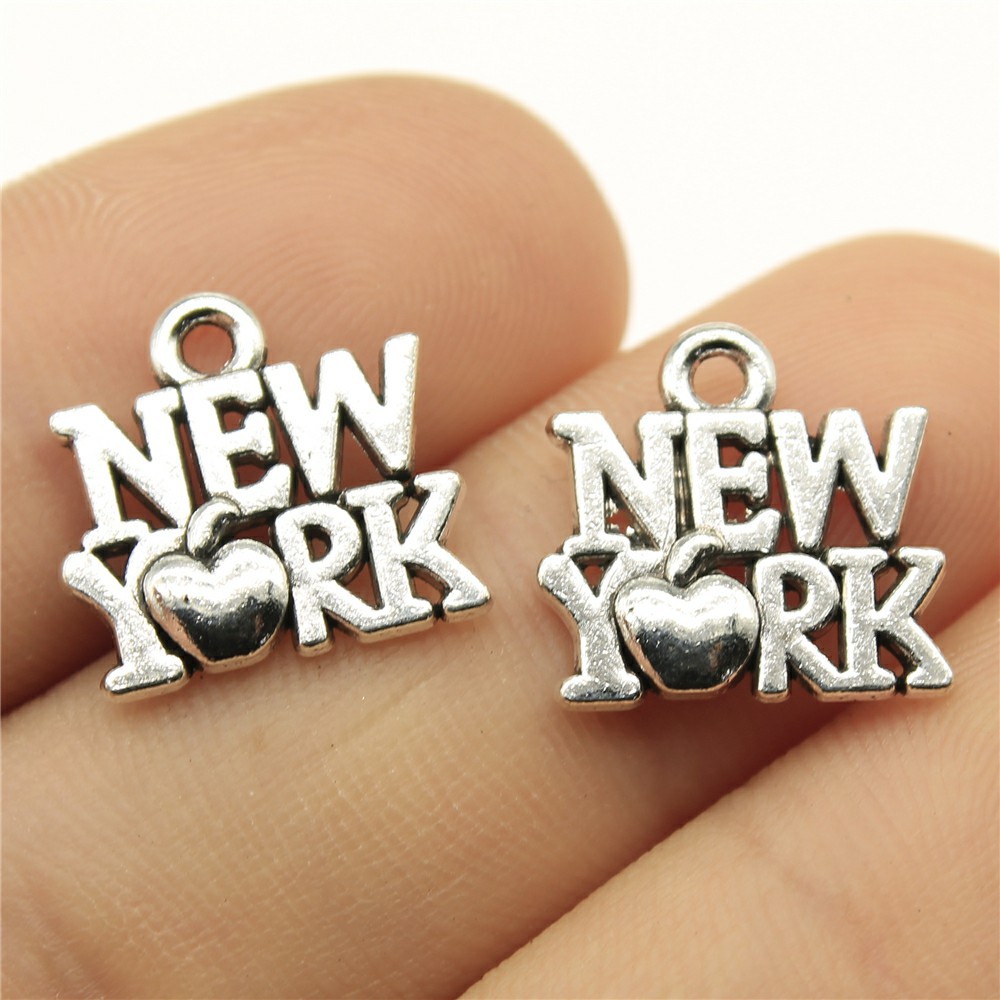 40pcs 15x14mm(0.59x0.55inch) A - đánh giá và giá Jewelry Making New York