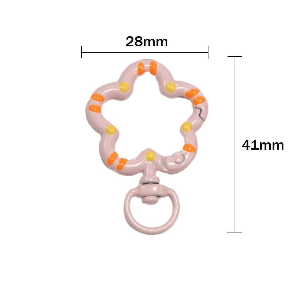 5pcs Flower Metal Lobster Claw - đánh giá và giá Jewelry Making Materials