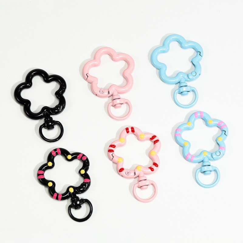 5pcs Flower Metal Lobster Claw - đánh giá và giá Jewelry Making Materials