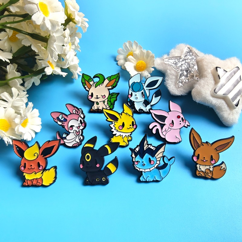 Hot 9 Pcs Anime Elf Brooch Set - đánh giá và giá Jewelry Making Kits