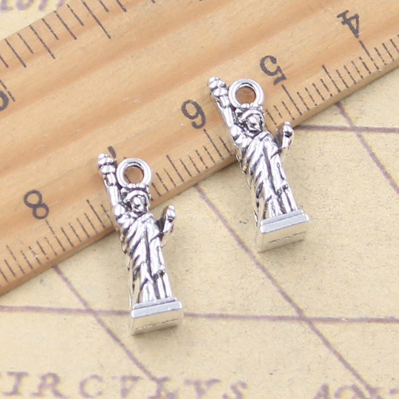 10pcs Charms New York Statue O - đánh giá và giá Jewelry Making New York