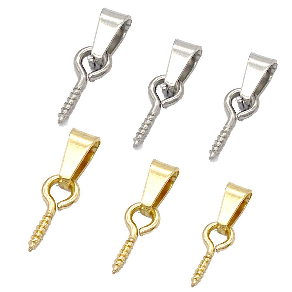 20pcs Stainless Steel Screw Ey - đánh giá và giá Jewelry Making Rivets