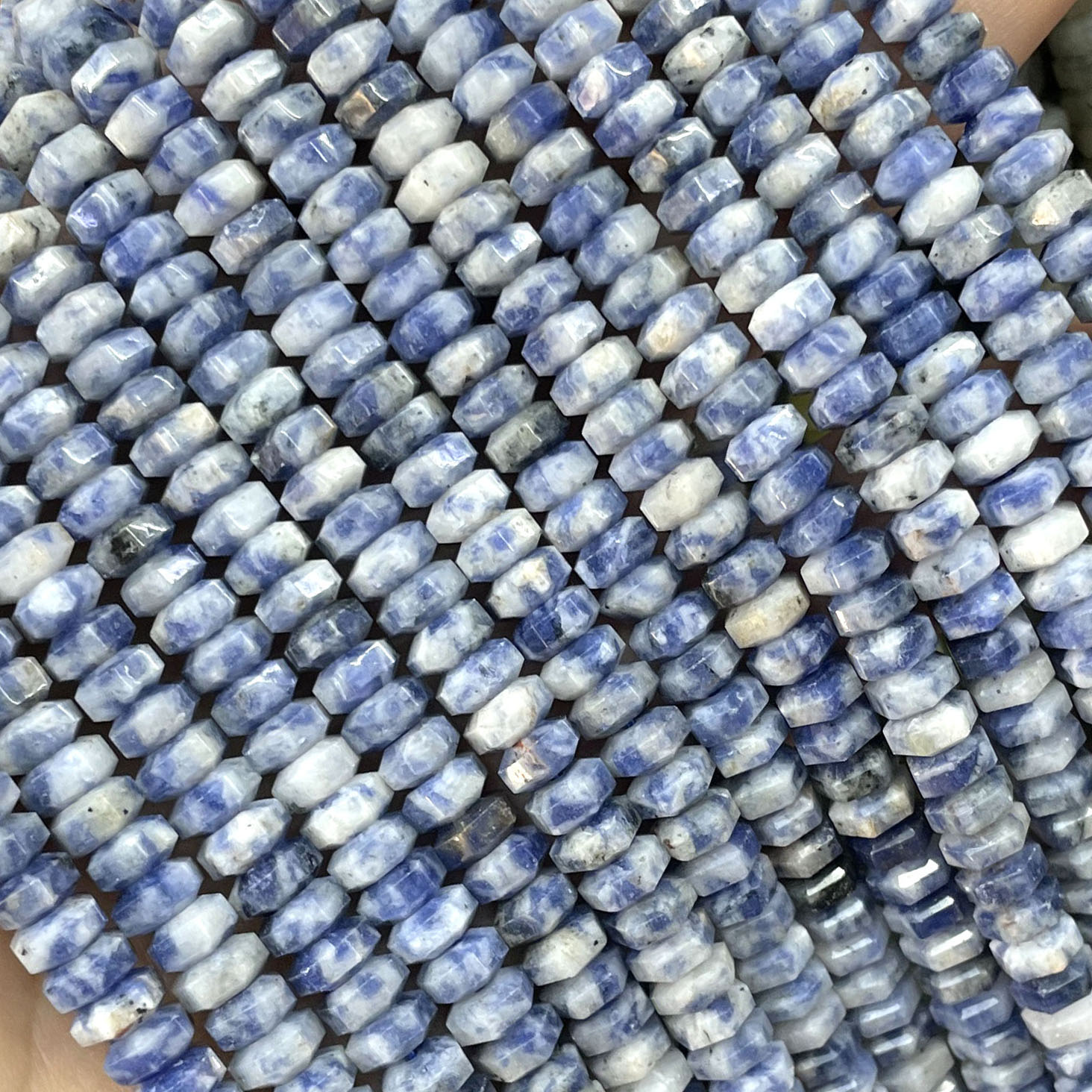 Natural Stone Faceted Flat Ron - đánh giá và giá Jewelry Making Amazon