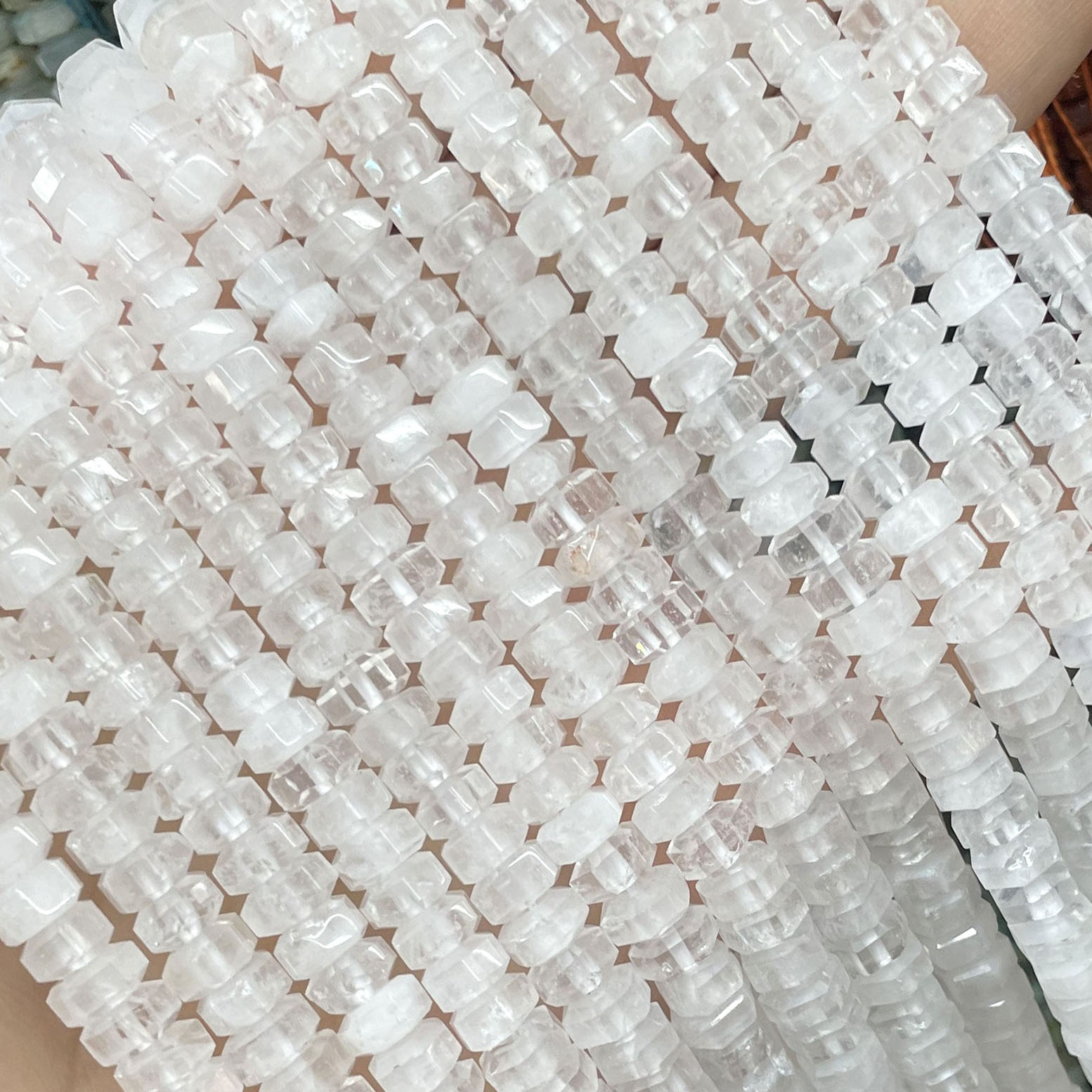 Natural Stone Faceted Flat Ron - đánh giá và giá Jewelry Making Amazon