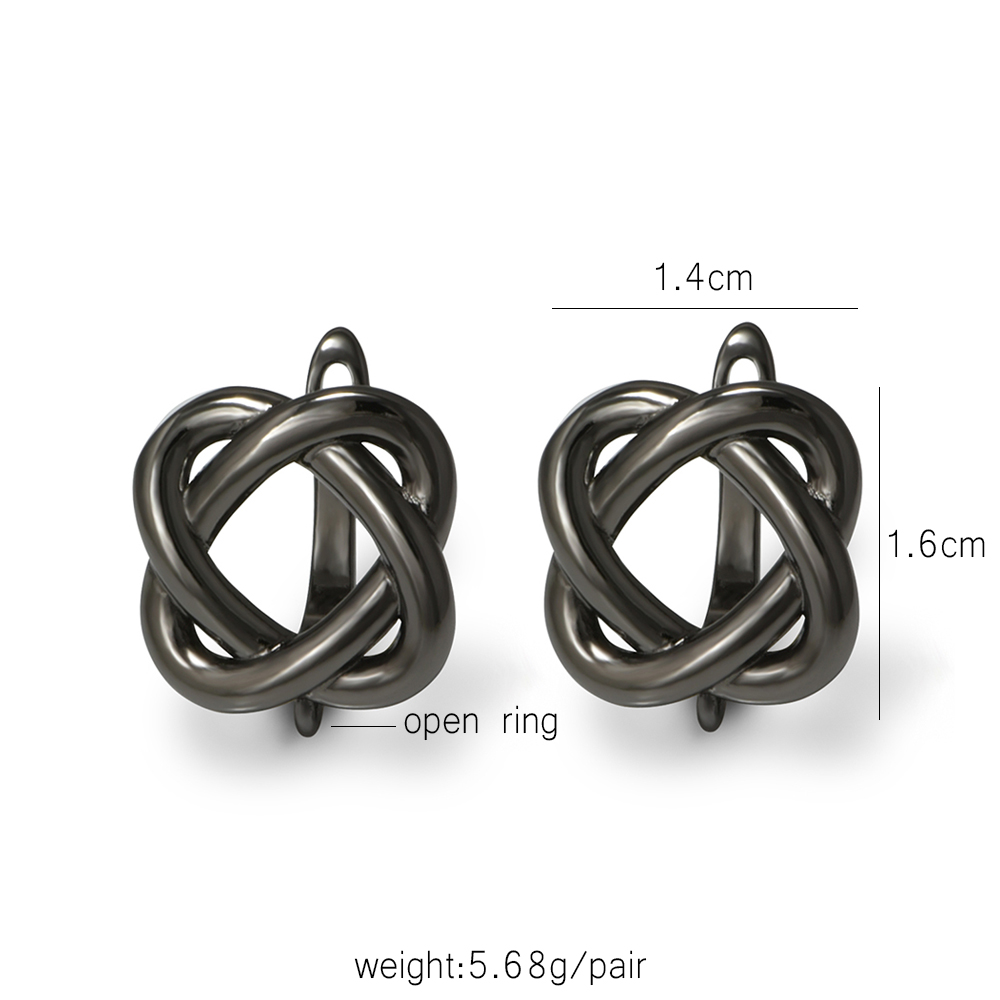 YANASI 1 Pair Gun Black  Brass - đánh giá và giá Jewelry Making Parts
