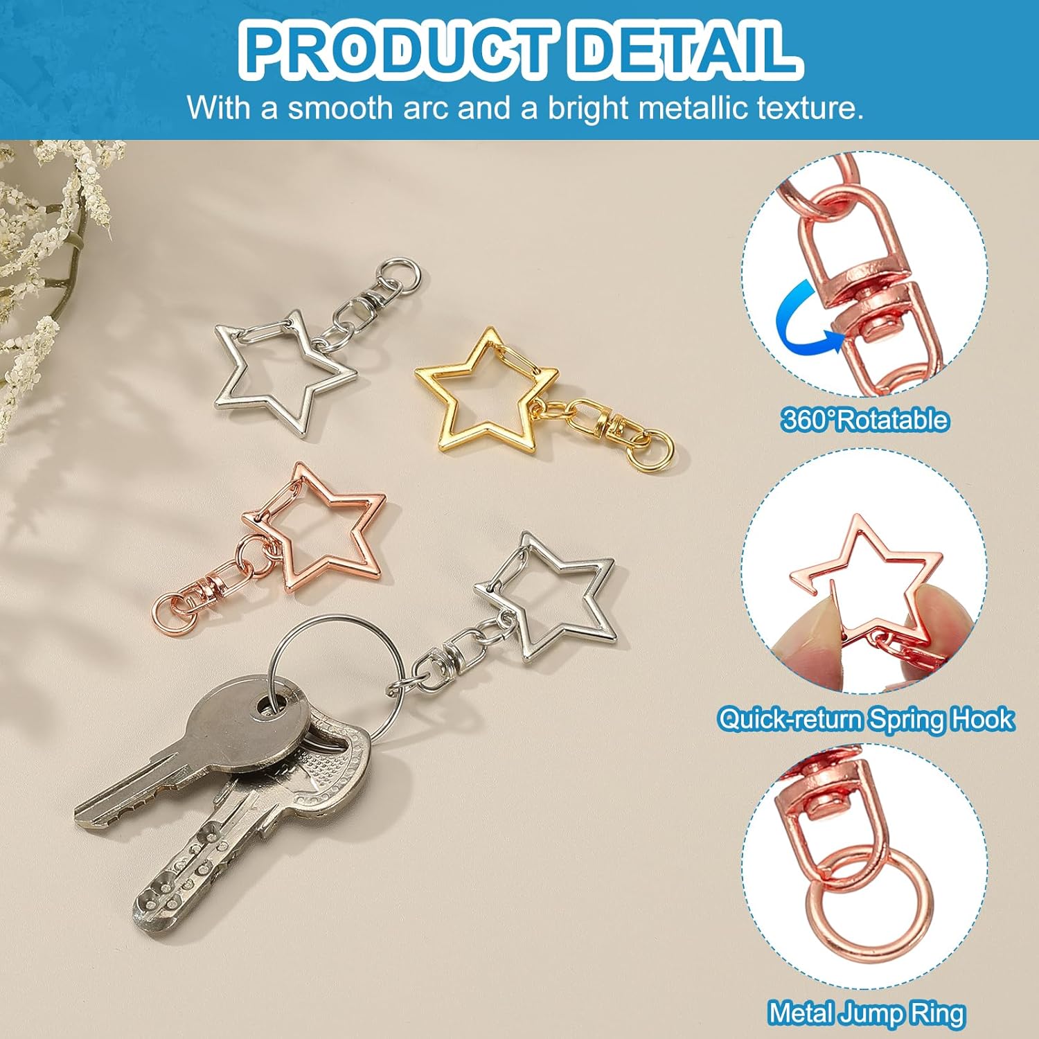 5/15/25/50 Sets Star Shaped Sn - đánh giá và giá Jewelry Making Kits