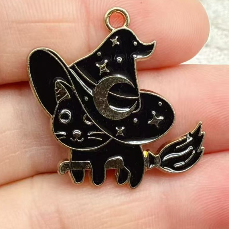 10pcs Original Alloy Enamel Bl - đánh giá và giá Jewelry Making Parts