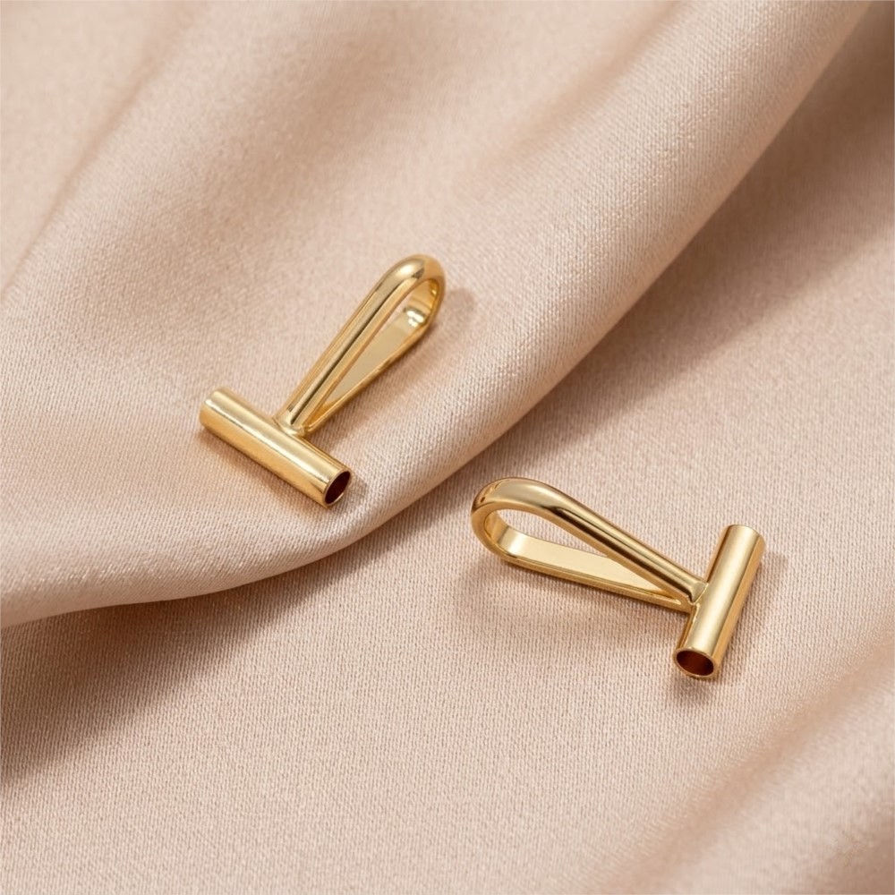 2pcs 14K Brass Vertical Pin to - đánh giá và giá Jewelry Making Brass