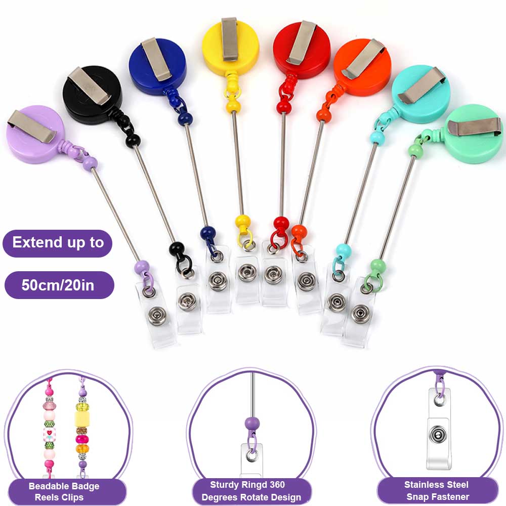 1-3 Pcs Beadable Badge Reels w - đánh giá và giá Jewelry Making Parts