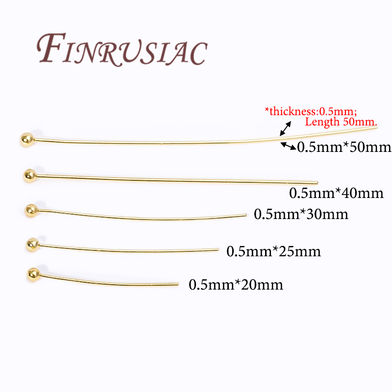 50Pcs 20-50mm Gold Plated Pins - đánh giá và giá Jewelry Making Jig
