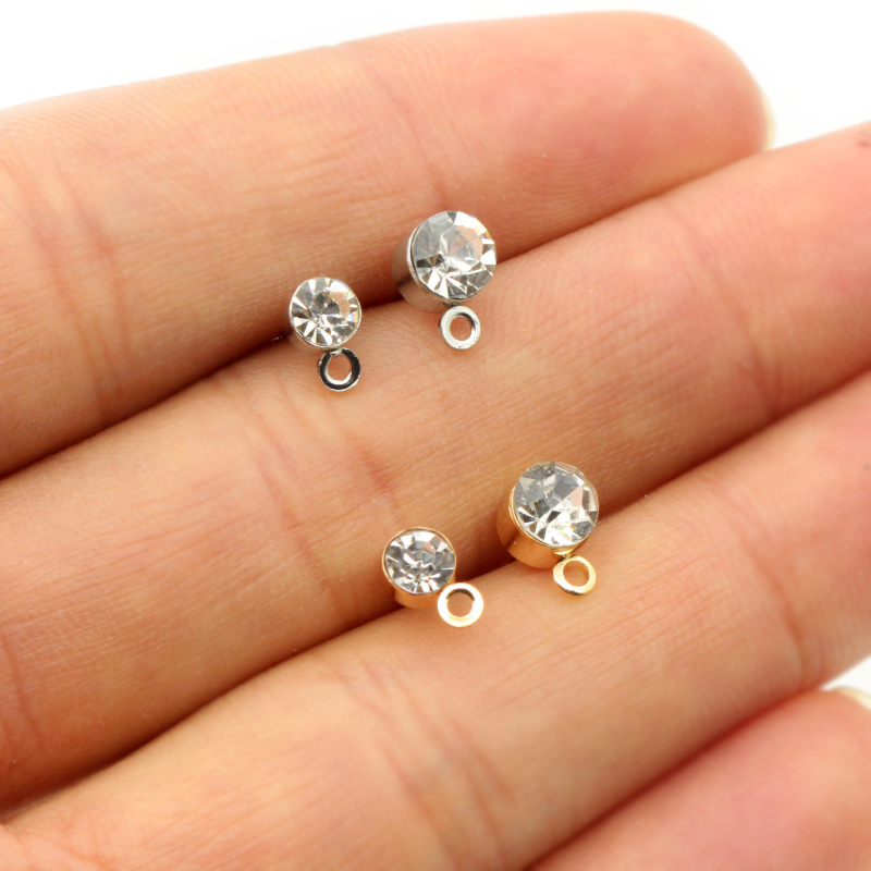 50pcs Stud Earrings Pins with  - đánh giá và giá Jewelry Making Kits
