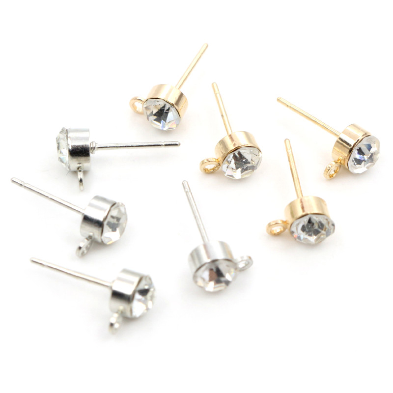 50pcs Stud Earrings Pins with  - đánh giá và giá Jewelry Making Kits