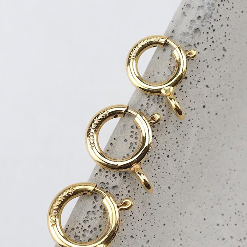 Vàng 14K Đầy Nhẫn Tay Móc Cài  - đánh giá và giá Jewelry Making Hoops